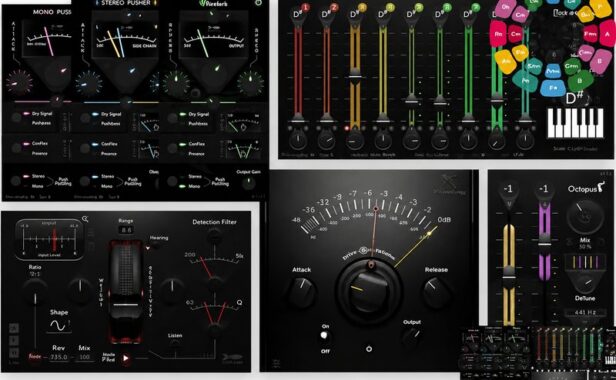 综合混音插件套装 CARP Audio Everything Bundle v2025.02 Mac （包含Octapus Krossbow Resonote APM Live  Stereo Pusher Mono Pusher Reeferb IR CARP Audio）