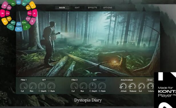 电影场景氛围音源 Ocean Swift Synthesis Dystopia Diary v1.1.0
