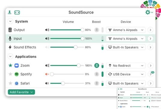 流媒体音频控制软件 Rogue Amoeba SoundSource v5.8.5 Mac