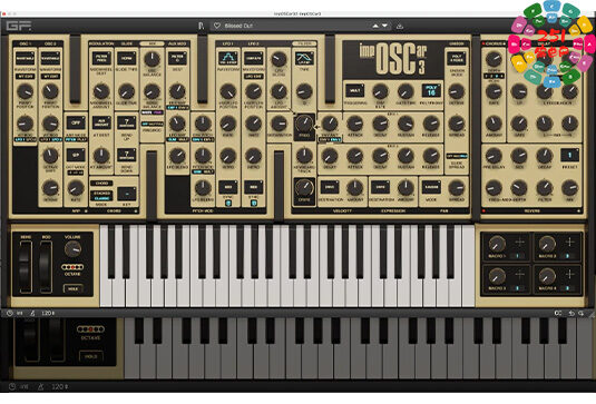传奇英式硬件合成器 GForce impOSCar 3 v1.0.2 Win