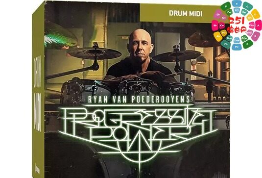 Toontrack 打击乐力量MIDI素材包 Toontrack Progressive Power MIDI