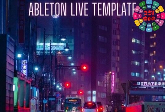 深夜深邃浩室舞曲Ableton 工程模板 Innovation Sounds Deep Night Deep House Ableton Template [DAW Templates]