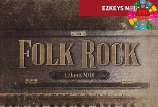 民谣摇滚的MIDI文件 Toontrack Folk Rock EZkeys MIDI v1.0.0