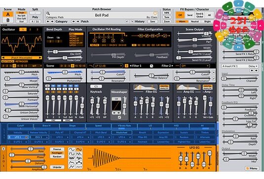 涌动合成器音源软件 Surge XT v1.3.4