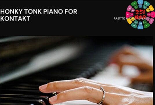 复古钢琴库 Past to Future Reverbs Honky Tonk Piano