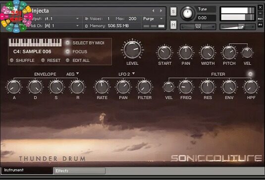 雷声打击乐 SonicCouture Thunder Drum