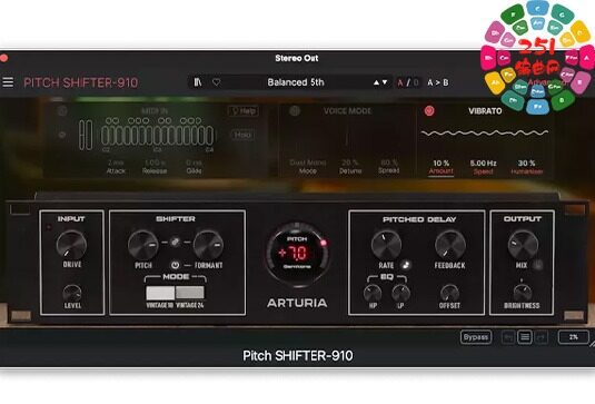 变调和声延迟插件 Arturia Pitch SHIFTER-910 v1.0.0.6566 Mac