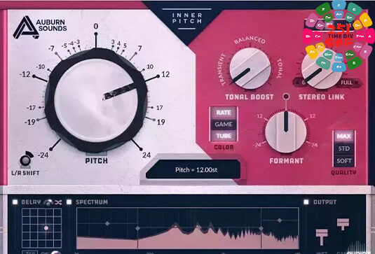 趣味十足的变调插件 Auburn Sounds Inner Pitch v2.1.0