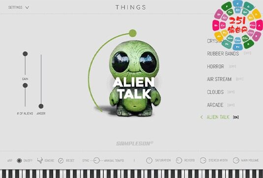 直观的合成器音色 Sampleson Things Intuitive Synthesizer v1.0.3