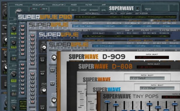 虚拟模拟合成器套装 SuperWave Everything Bundle v2025.04 MOCHA Win (Super Wave)