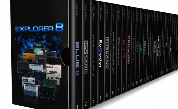 综合虚拟合成器效果器插件包 Rob Papen eXplorer 8 v8.0.9 R2R Win