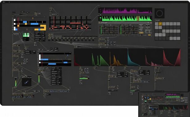 可视化音乐编程软件 Cycling 74 Max v9.0.6 incl RNBO Mac