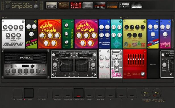 模块化吉他效果器 Kuassa Amplifikation 360 v1.3.4 TC Win