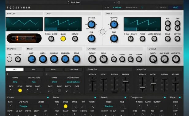 70和80年代广受欢迎的模拟音色 AIR Music Technology Tubesynth v1.2.1.14 Win