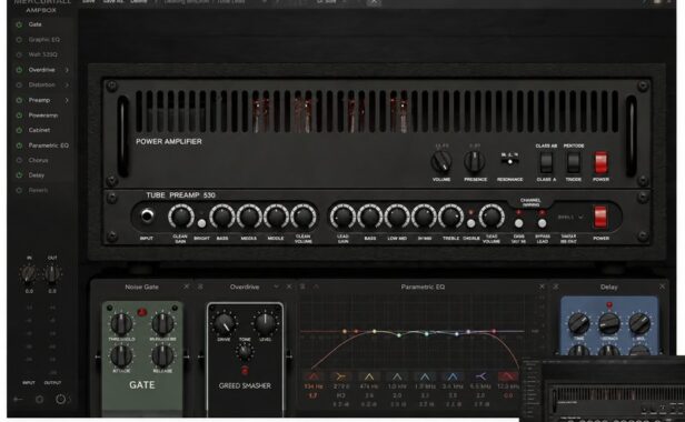 吉他放大效果器 Mercuriall AmpBox v1.6.3 CE Win