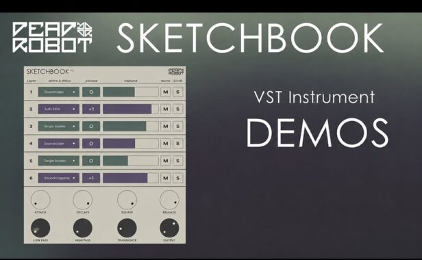 虚拟综合音源 Dead Robot Sketchbook v2