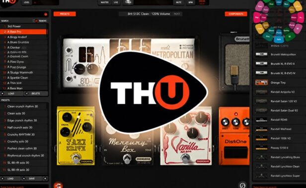 宝石吉他贝斯放大效果器 Overloud TH-U Premium v2.0.2 x64 Win
