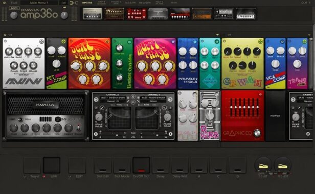 30个吉他贝斯效果合集 Kuassa Amplifikation Efektor Collection v2025.7 R2R Win