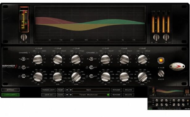 电子管模型均衡器 Kush Audio Hammer Mk2 v1.0.2 R2R Win