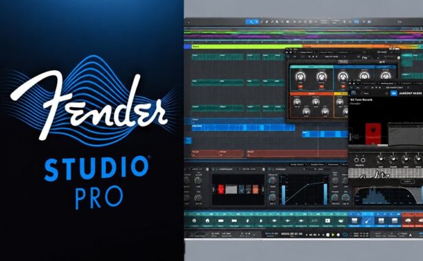 音乐制作宿主软件 Fender Studio Pro 8 v8.0.1 R2R Win