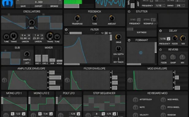 复音合成器插件 Helm v0.9.0 Win