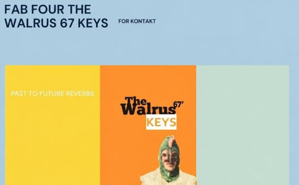 电钢琴 Past to Future Reverbs Fab Four The Walrus ’67 Keys