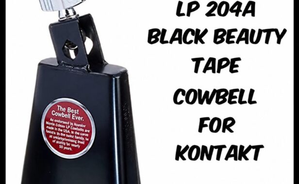 磁带机牛铃 Past to Future Reverbs LP 204A Black Beauty Tape Cowbell