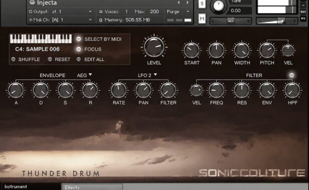 雷声打击乐 SonicCouture Thunder Drum