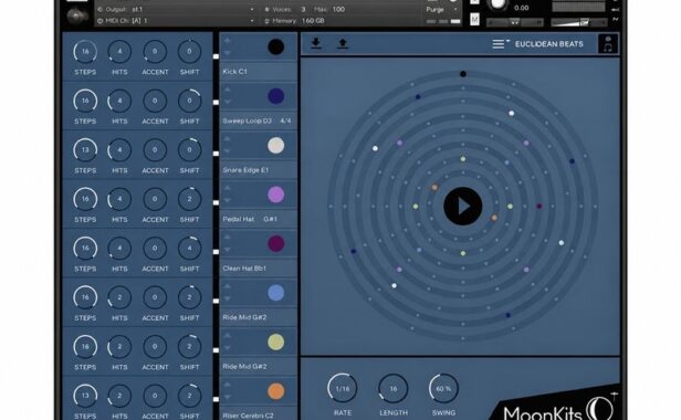现代拉丝鼓组音源 Soniccouture Moonkits 1.1.0
