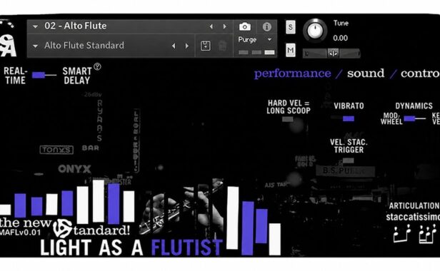 音乐会长笛与中音长笛 Straight Ahead Samples Light as a Flutist v1.05