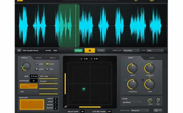 新型粒子合成声音设计插件 Sync Audio Fractiv v1.1.0 Mac