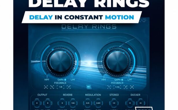 延迟效果器 W.A. Production Delay Rings v1.0.0 Mac