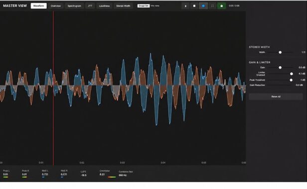 音频分析软件 TekEngine Audio Tools AudioVision Studio v1.1.0 Win