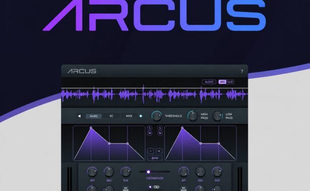 氛围包络塑形音频处理插件 Drumforge Arcus v1.0.4 Win