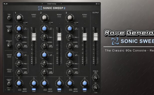 经典 8 母线调音台 Rave Generation Sonic Sweep 2 v1.1.7