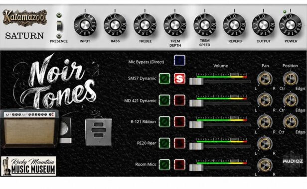 经典音箱 Sonatura Audio Amp Sim Noir Tones v1.1.11 Mac