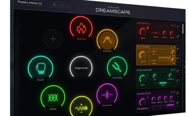 无限效果引擎 Cymatics DREAMSCAPE Modular FX Engine v1.0.1