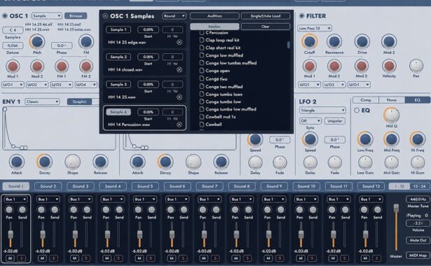 现代打击乐合成器 Waldorf Attack v3.0.0