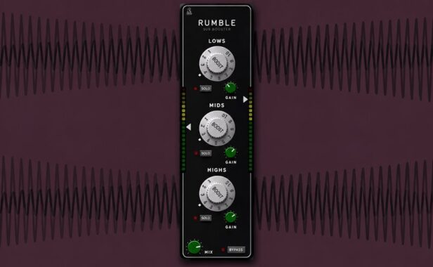 808鼓声增强插件 Mors Rumble 808 Booster v1.0.0