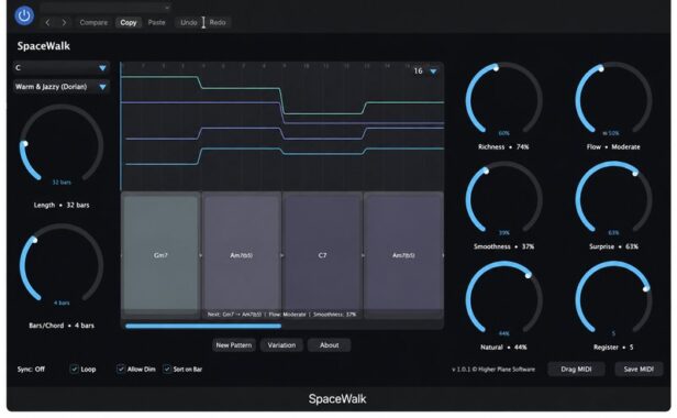 MIDI效果插件 Higher Plane SpaceWalk v1.1.4 Win