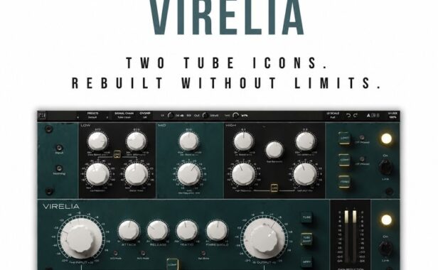 Pultec风格的均衡器和母带压缩器 Mixland Virelia v1.0.0 Mac