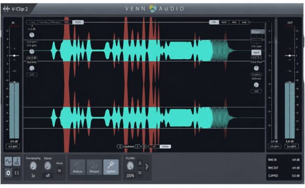 多频段饱和效果器插件 Venn Audio V-Clip 2 v1.0.4 Win