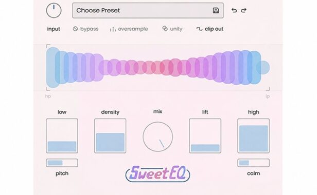 均衡插件 Musik Hack SweetEQ v1.0.1 MOCHA Win