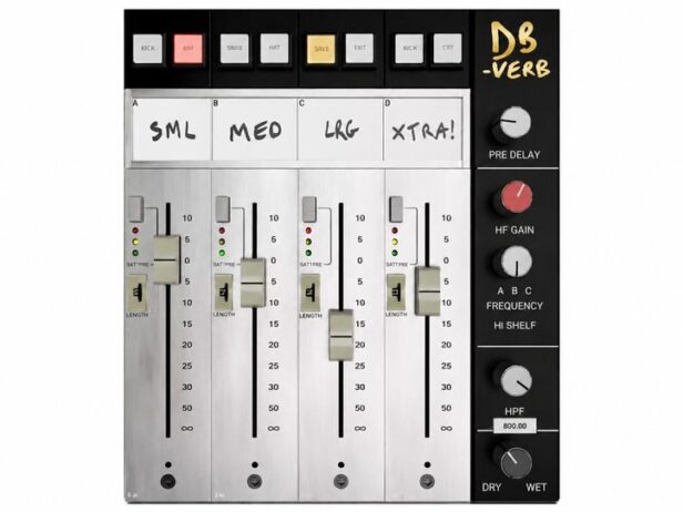 格莱美大师御用混响插件 Metric Halo (MHMBS) DBVerb v4.0.71.235 （Make Believe Studios）