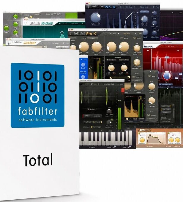 肥波混音插件套装 FabFilter Total Bundle v2025.2 Mac MORiA