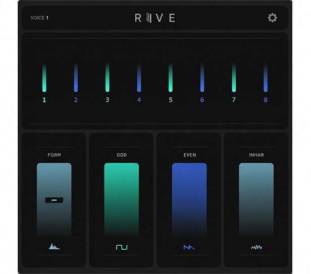 实时多声部谐波分离器音频插件 iFeature IFEA RIVE v1.0.0 Mac