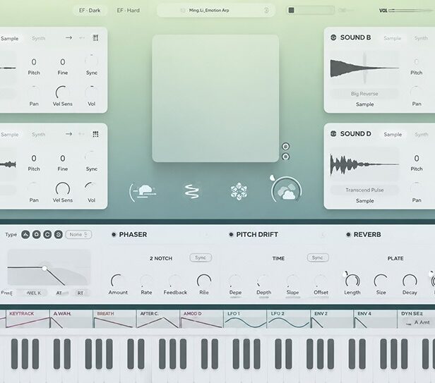 空灵氛围采样合成器 Excite Audio Evolve Air v1.0.0 Win