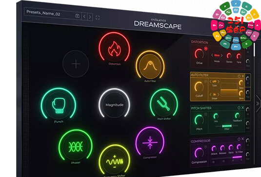 无限效果引擎 Cymatics DREAMSCAPE Modular FX Engine v1.0.1