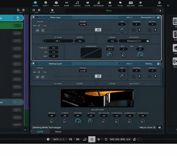 现场乐队演出实用性工具 Steinberg VST Live Pro v3.0.20