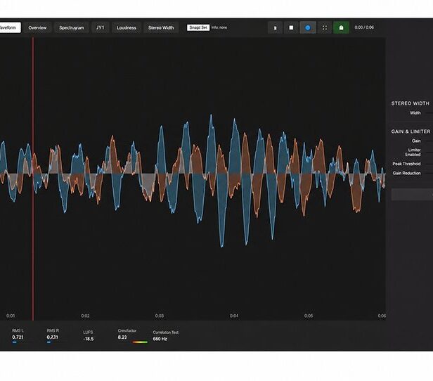 音频分析软件 TekEngine Audio Tools AudioVision Studio v1.1.0 Win